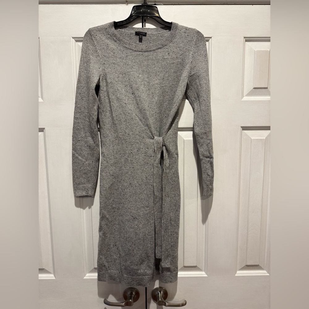 Elegant Gray  Women's Dress - Picture 4 of 4